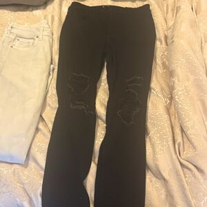 Hollister curvy high rise super skinny jeans